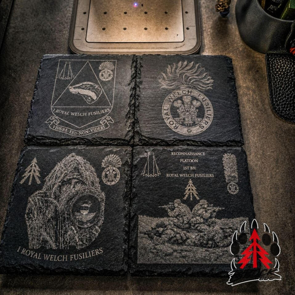Set of 4, unit coasters - Starting from £32