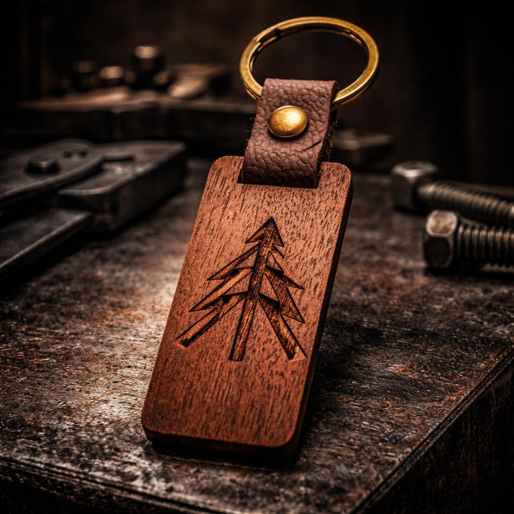 Wooden engraving (Key rings) - Starting from £8