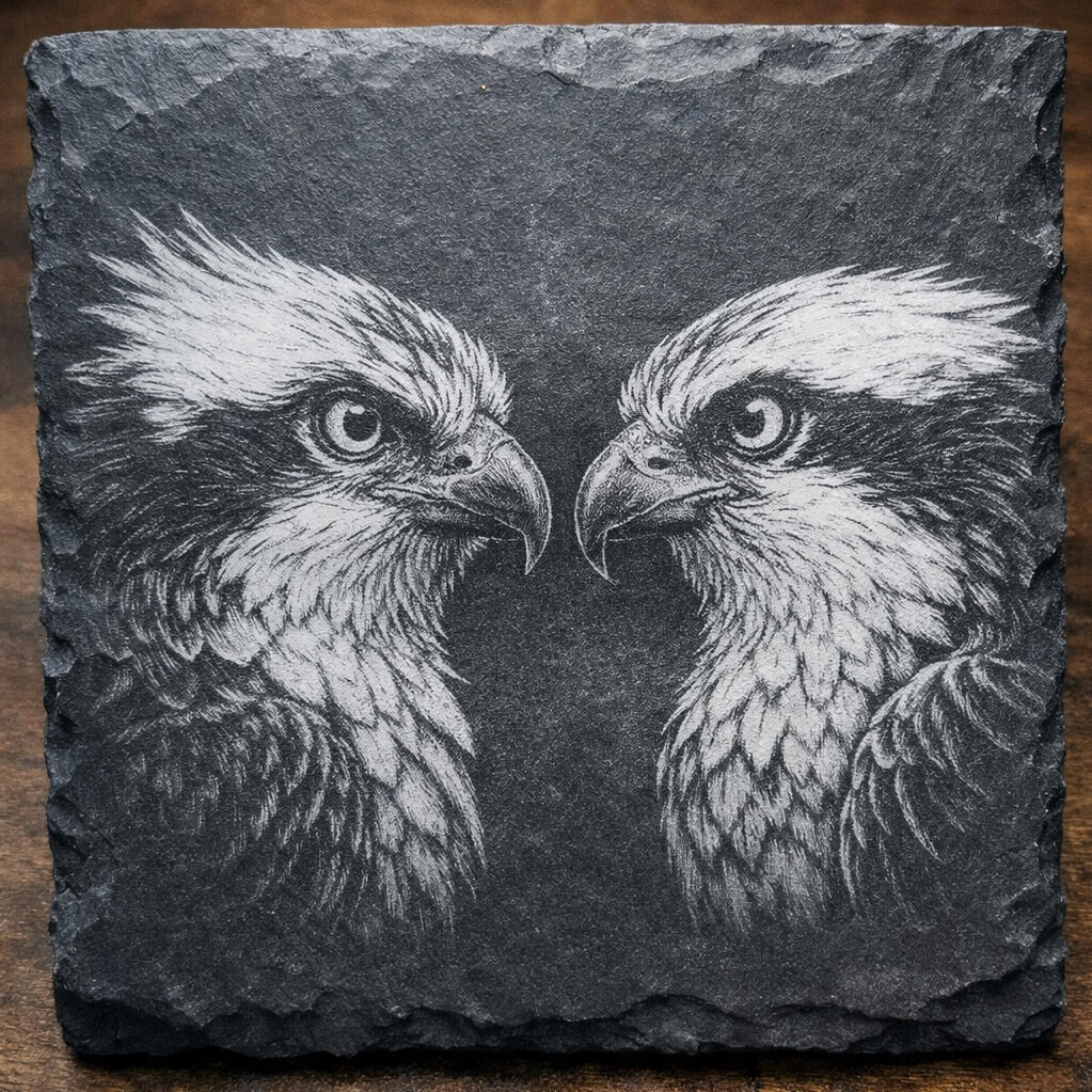High detailed (photo realistic) Slate coasters - Starting from £9 per coaster